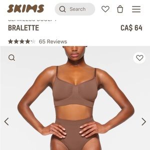 NWT SKIMS Seamless Sculpt Bralette New